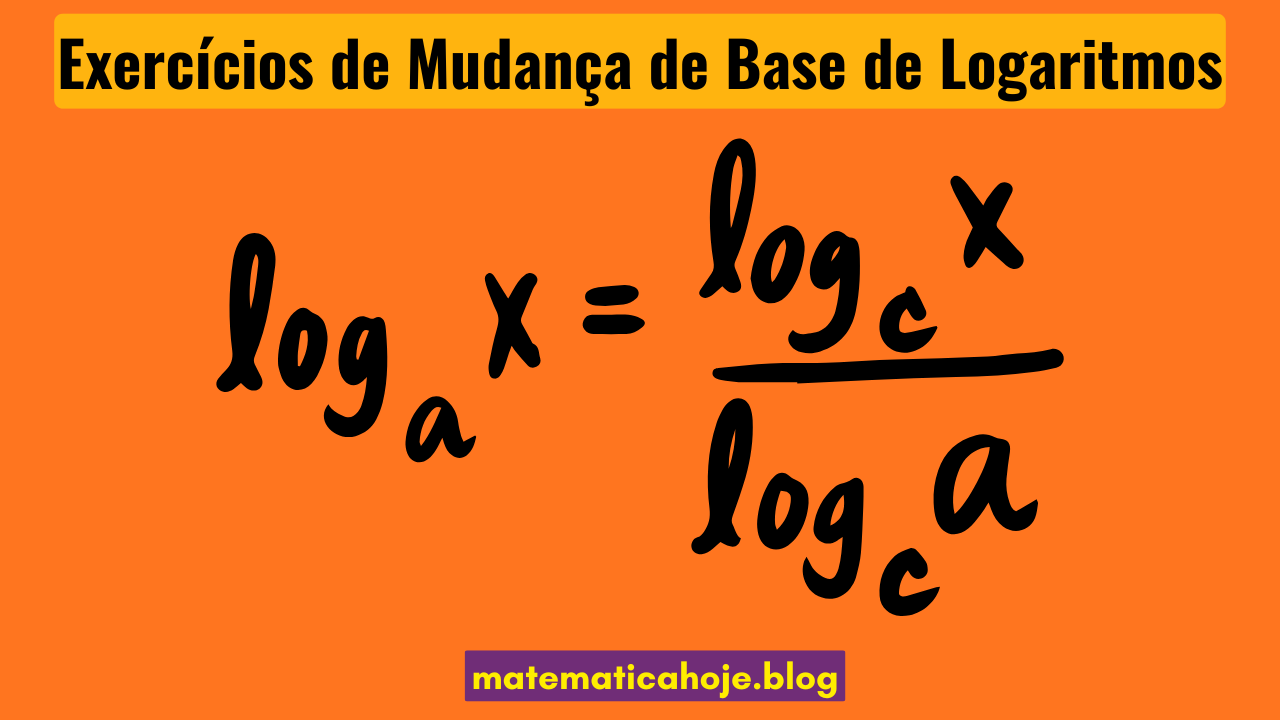 Fórmula de mudança de base do logaritmo