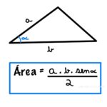 Área do Triângulo com Seno
