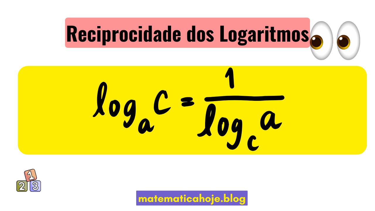 Reciprocidade dos Logaritmos