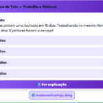 Exercício Regra de Três