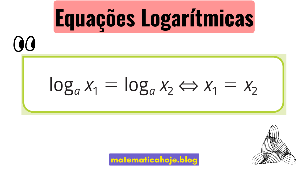 Exercícios de Equações Logarítmicas - Matemática Hoje