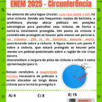 🚴 ENEM 2025: Essa da ciclovia pegou muita gente de surpresa 😱