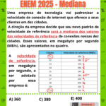 📌 ENEM 2025: 98% erram essa questão de MEDIANA — você acerta? 😱