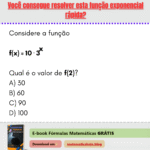 Você consegue resolver esta função exponencial rápida?