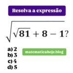 Você resolve essa raiz até o fim? Poucos acertam!