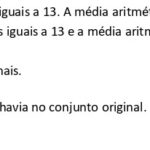 FGV 2026 Matemática Discursiva: Média Aritmética e Números Iguais a 13 (Questão 2 Resolvida)
