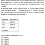 FGV 2026 Matemática: Lógica em Torneios com Tabela de Resultados (Questão 7 Resolvida)