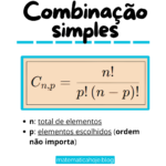 Combinação Simples — O Que É, Fórmula, Exemplos e Exercícios Resolvidos