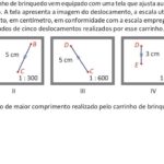 Qual Deslocamento é Maior? Resolva Esta Questão de Escala do ENEM 2025!