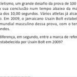 Você Acerta Esta Conta Simples do ENEM 2025 Sobre Usain Bolt?