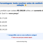 Porcentagem: esse aumento parece simples, mas muita gente calcula errado