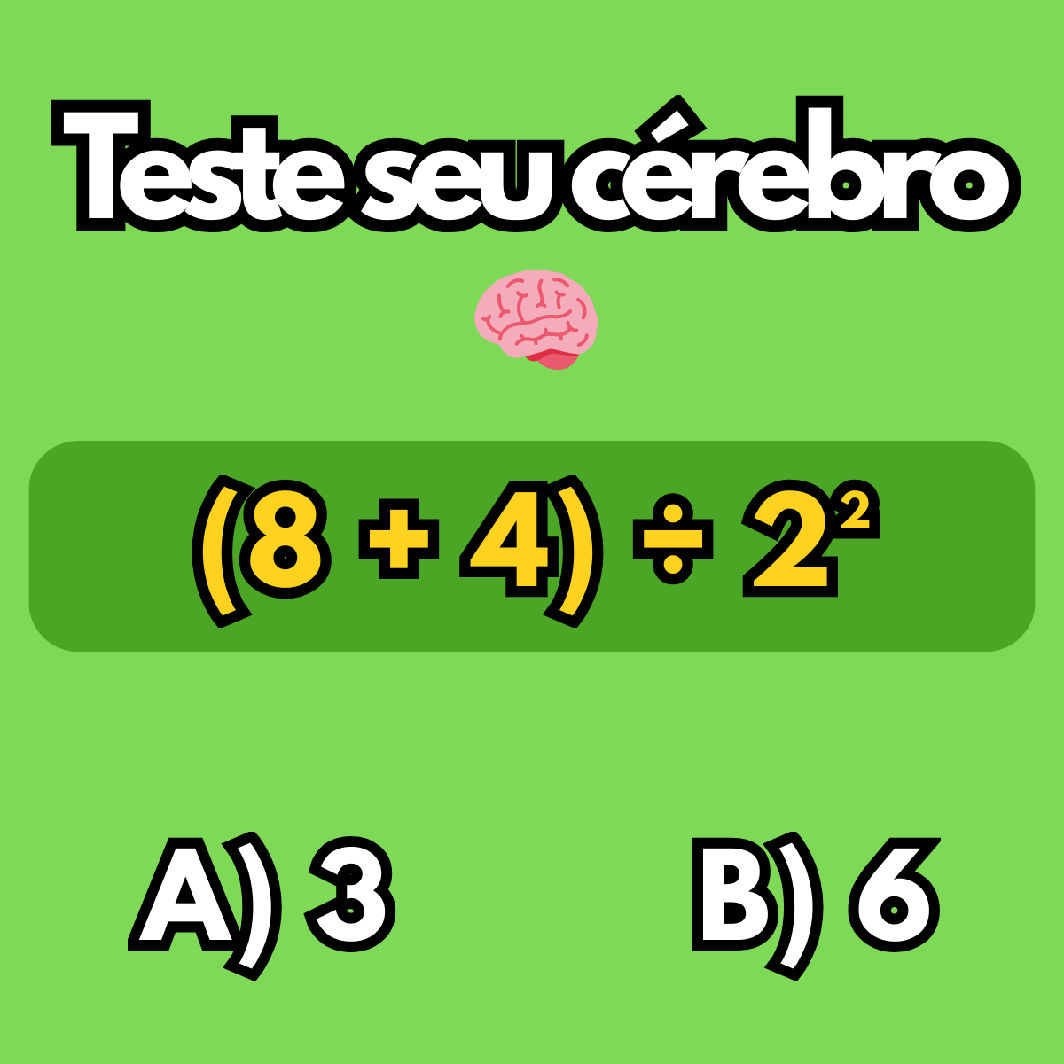 Expressão numérica resolvida - Matemática Hoje