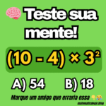 🔥 94% erram essa expressão numérica — você acerta?