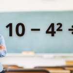 Você faria essa conta de cabeça? 10 − 4² ÷ 2