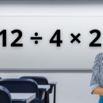 Parece matemática do fundamental, mas engana muita gente: 8 + 12 ÷ 4 × 2