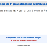 Função do 1º grau: esse valor de y confunde fácil 😬