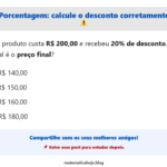 Porcentagem: esse desconto não é direto 😬