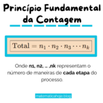 Princípio Fundamental da Contagem — Conceito, Fórmula e Exercícios