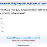 Teorema de Pitágoras: esse valor não é a hipotenusa 😬
