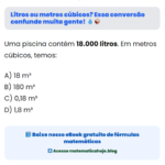 Litros ou metros cúbicos? Essa conversão confunde muita gente! 💧📦