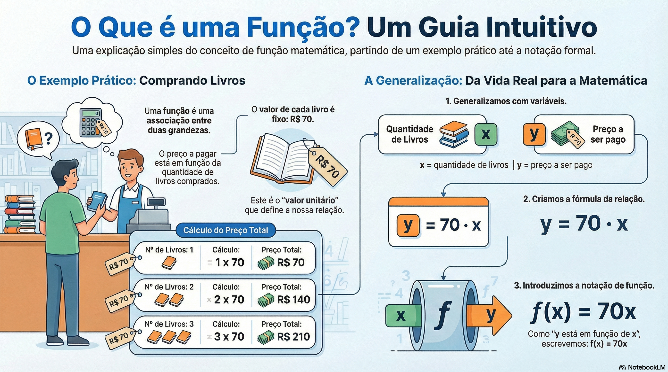 Função Matemática - Guia Intuitivo e Rápido