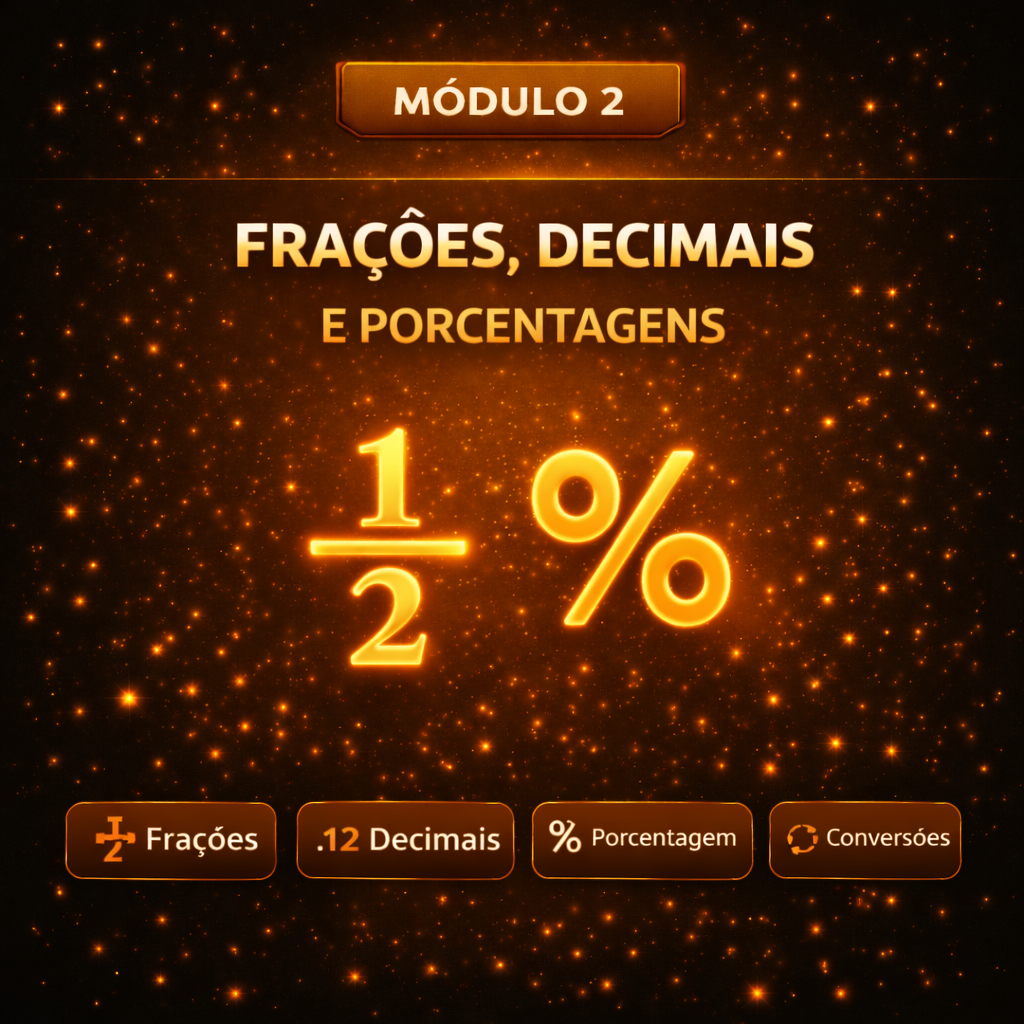 Módulo 2 - Frações, Decimais e Porcentagens