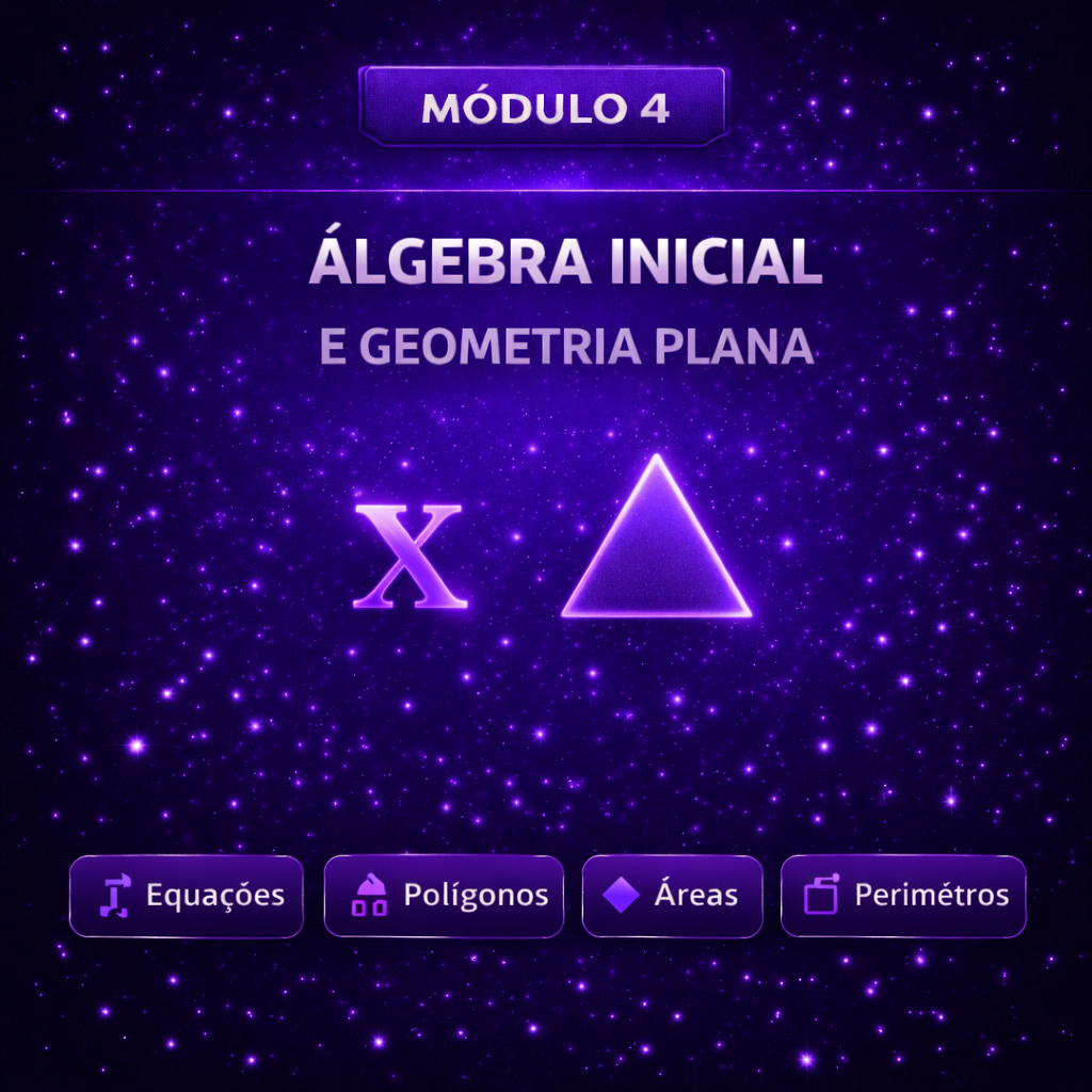 Módulo 4 - Álgebra Inicial e Geometria Plana