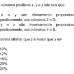 FGV 2025 Matemática: Proporcionalidade Direta e Inversa (Questão Resolvida