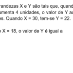 FGV 2025 Matemática: Relação Linear entre Grandezas X e Y (Questão Resolvida)