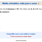 Média aritmética: quem soma errado cai fácil 😬