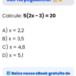 Você resolve essa equação do 1º grau sem errar? 🧮🔥
