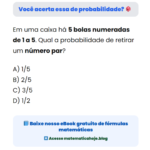 Você acerta essa de probabilidade?