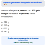 Quantos gramas de frango são necessários? 🍗📏