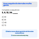 Essa sequência derruba muita gente: qual é o próximo número? 😱