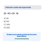 Poucos percebem o truque dessa expressão com potências