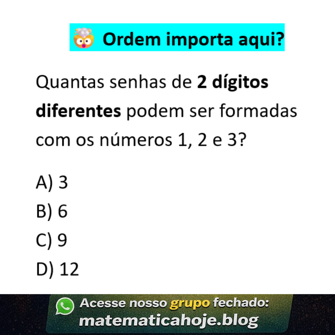 Análise combinatória