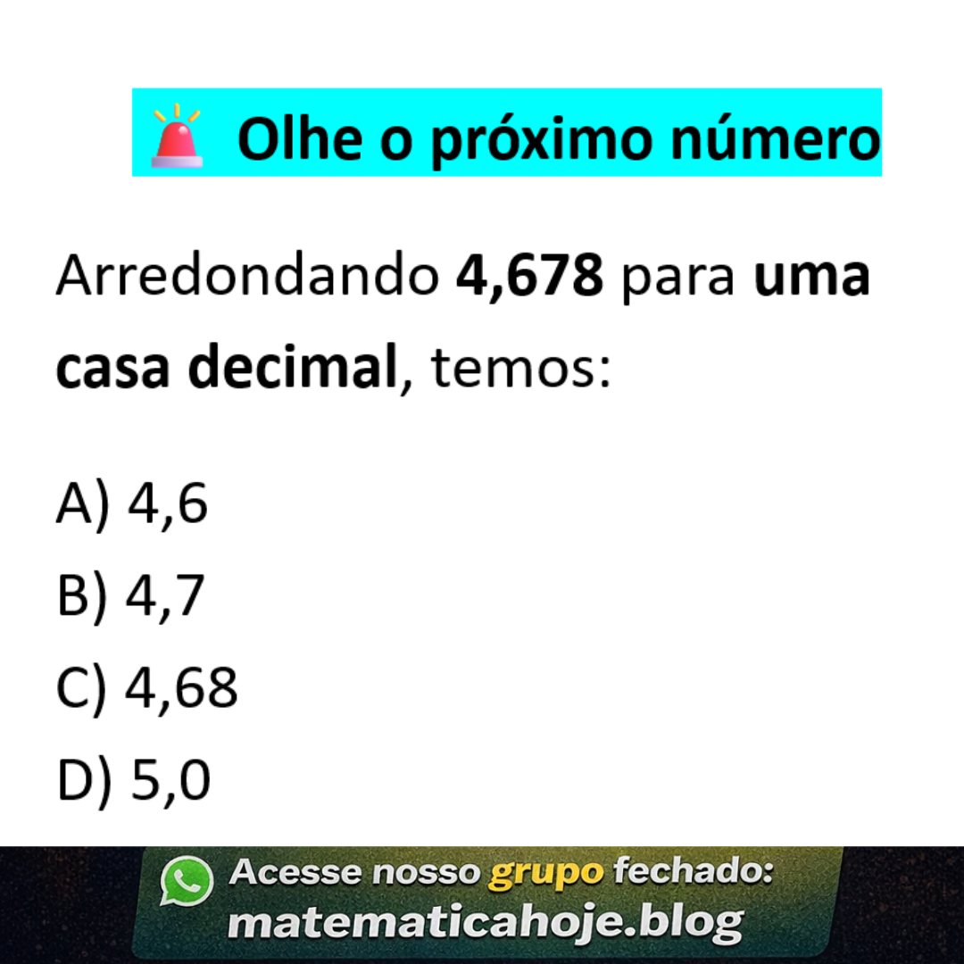 Arredondamento de números