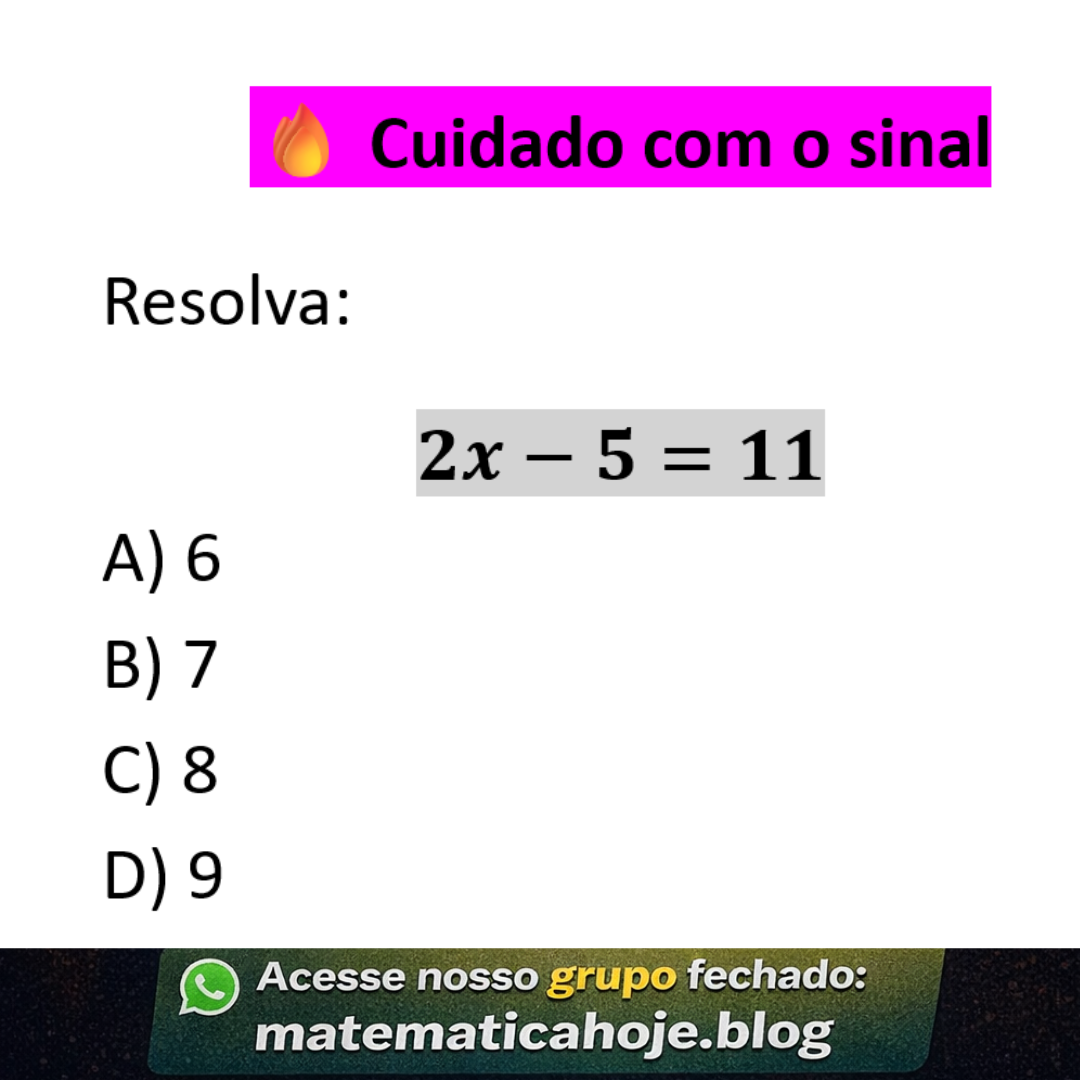 Equação do 1º grau