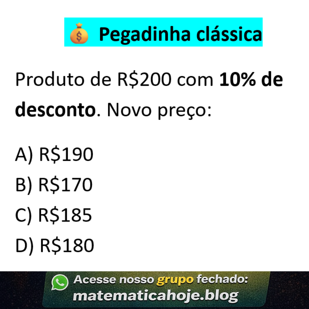 Desconto de 10%