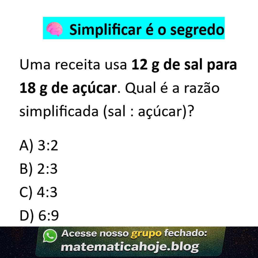 Razão e proporção