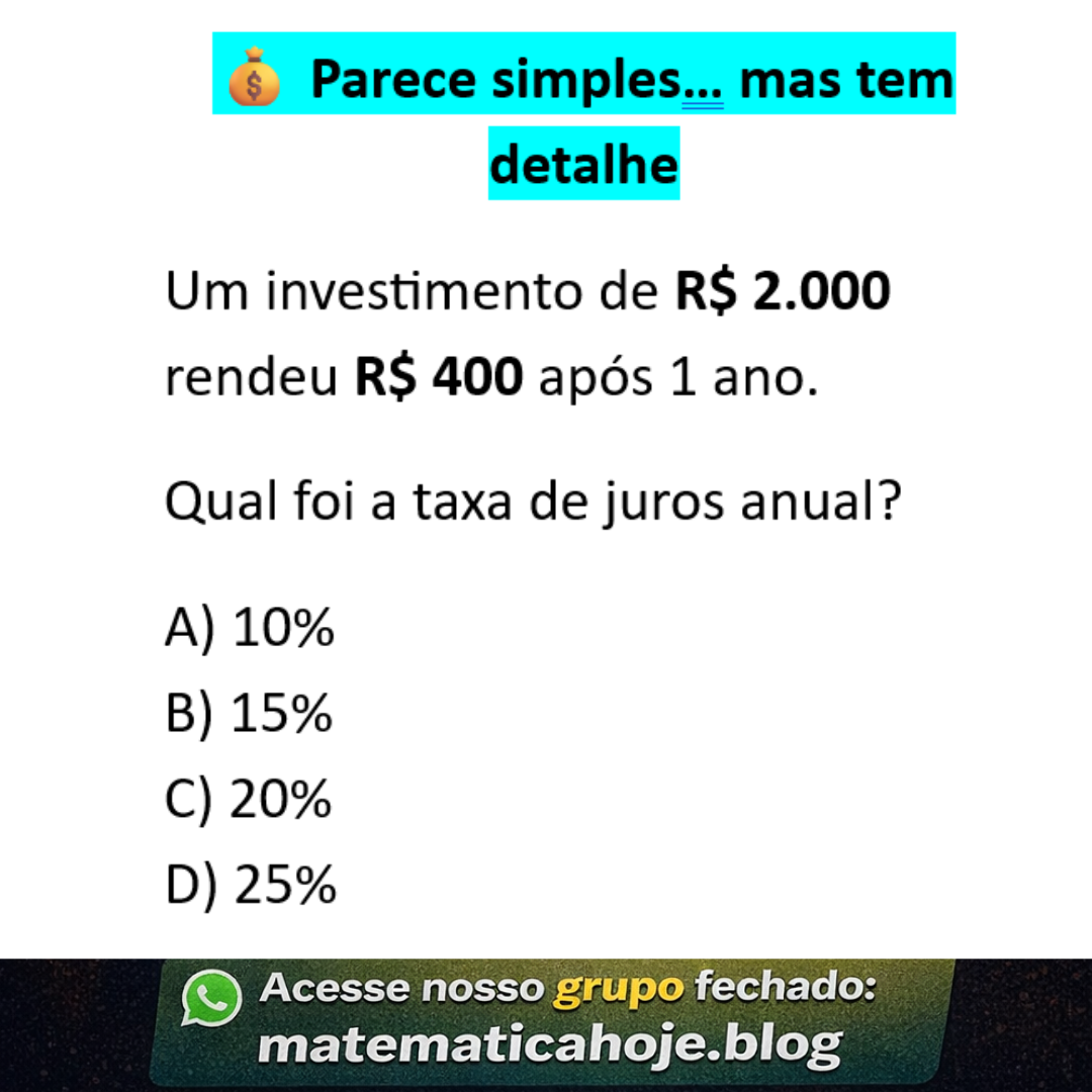 Taxa de juros