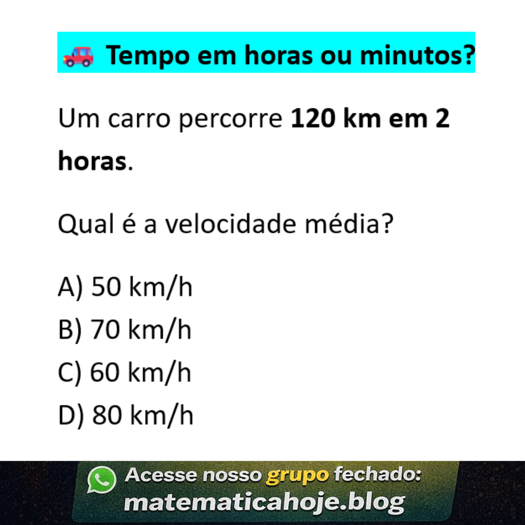 Velocidade média