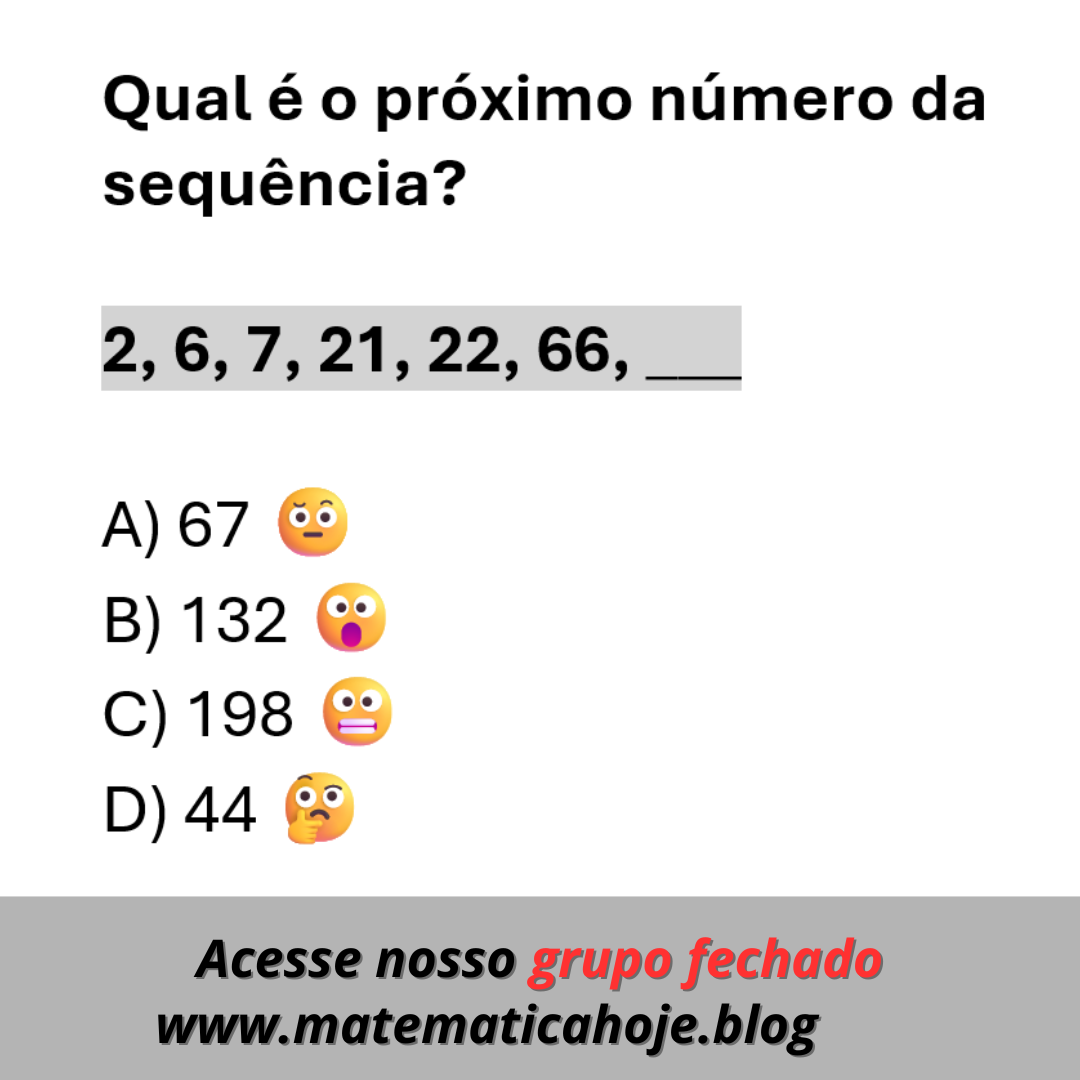Questão de sequência numérica