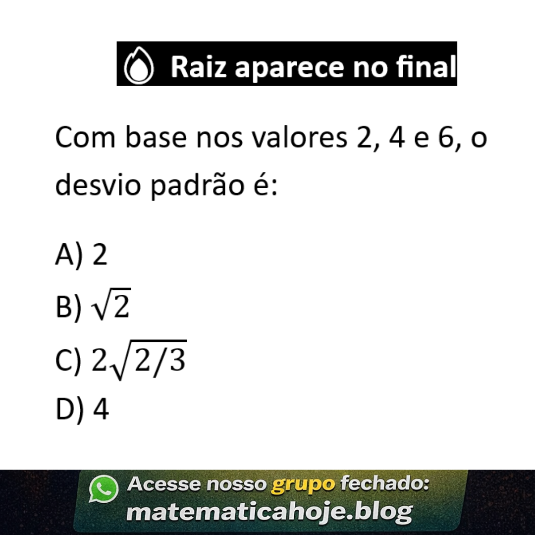 Desvio padrão corrigido