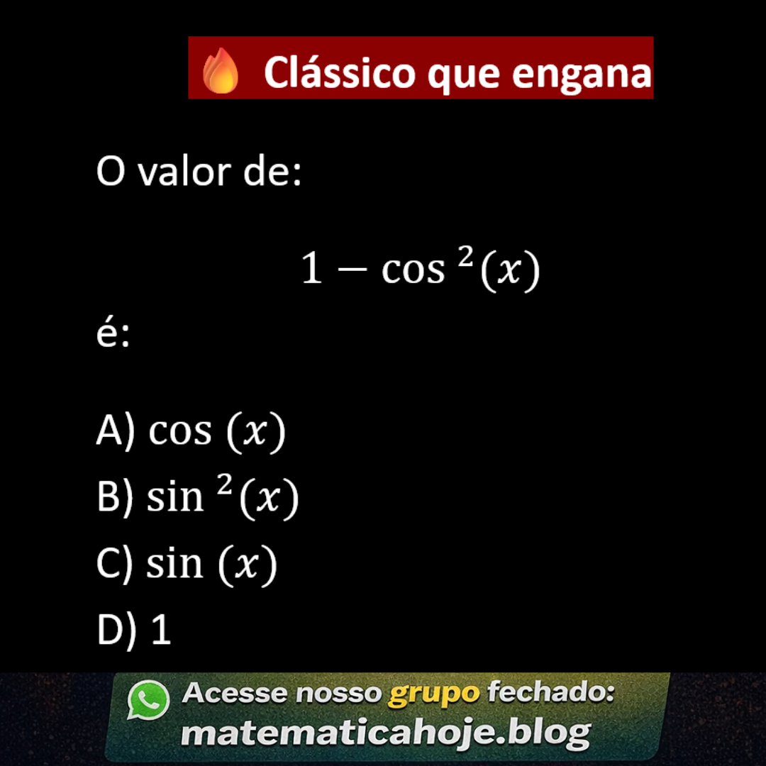 Identidades trigonométricas exercício
