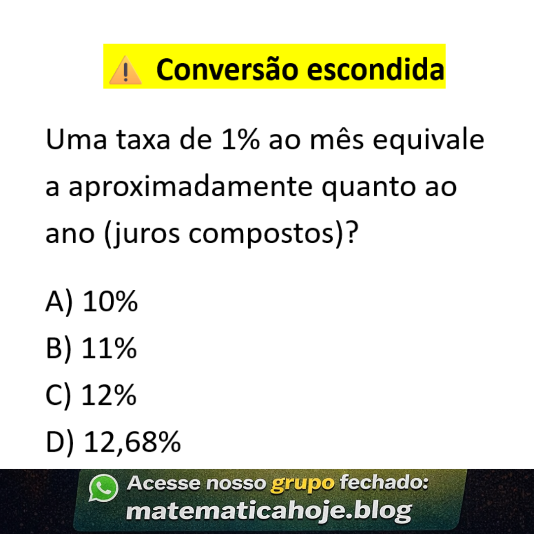 Taxa efetiva exercício