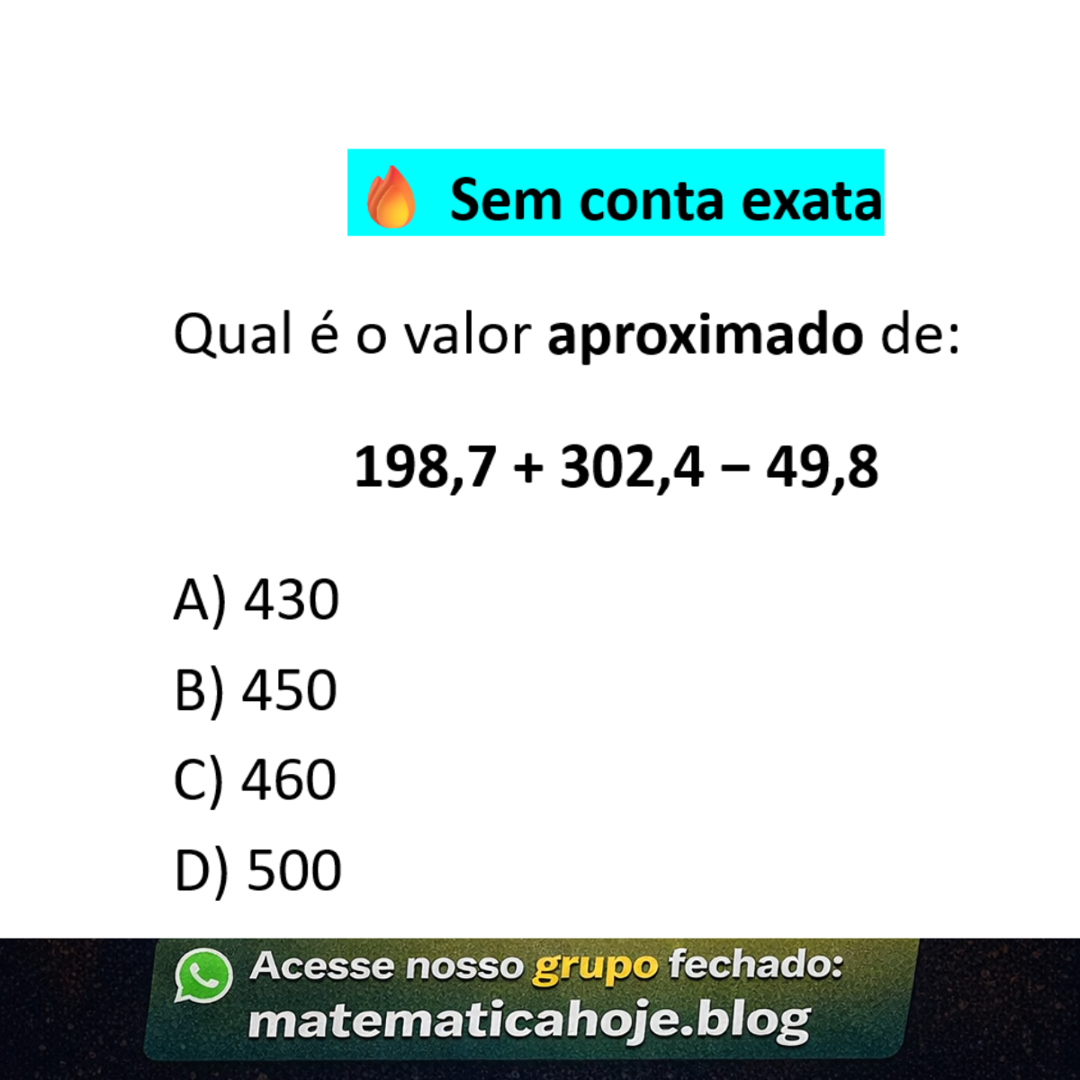 Questão de cálculo aproximado