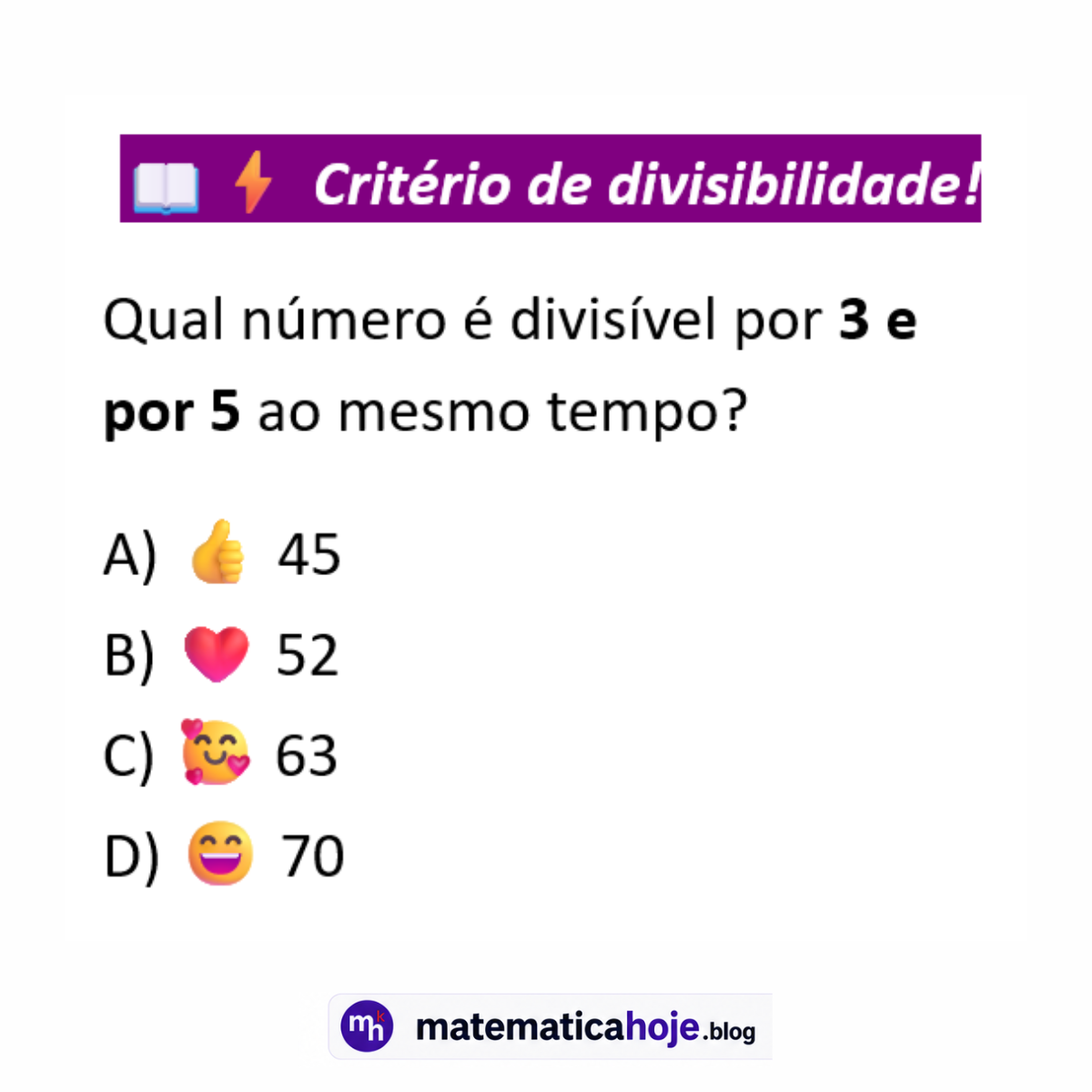 Questão sobre divisibilidade