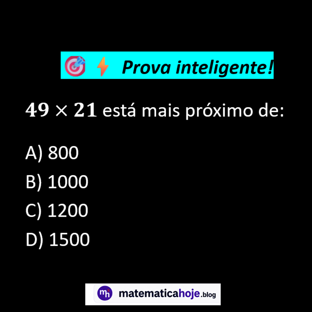Questão sobre aproximação de multiplicação